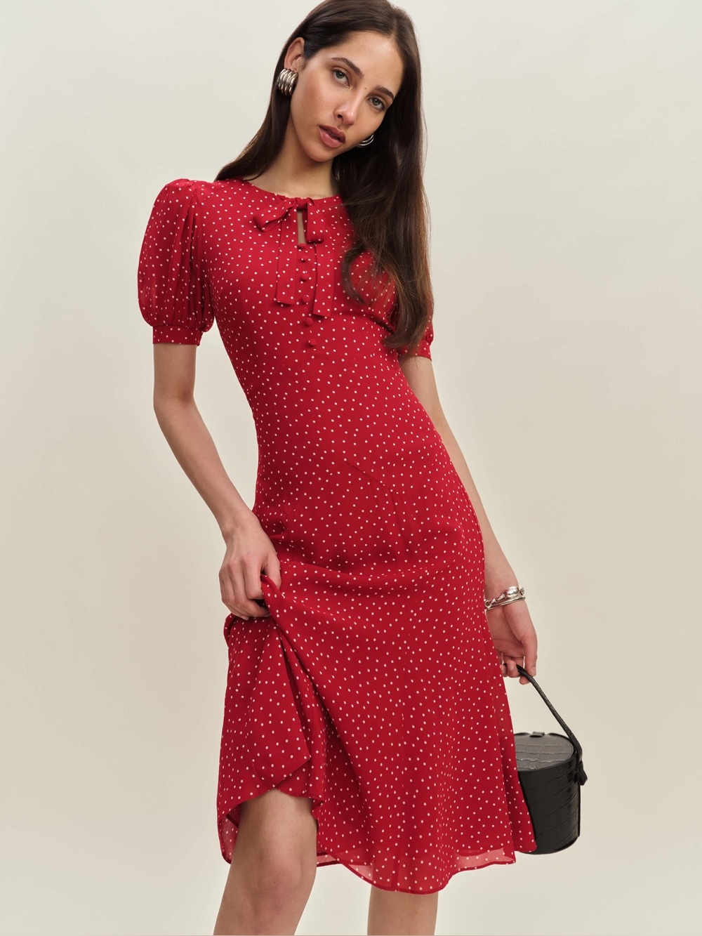 Reformation Delia Midi Dress